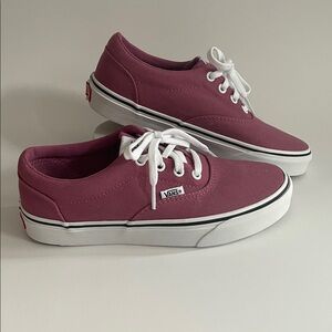 ⭐️NWOT VANS Original Authentic Ladies Rose Canvas Shoes Retro Grunge Streetwear